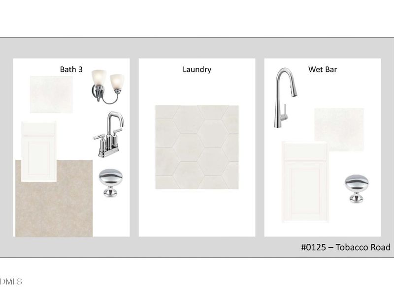 Sample of building materials used in homes in Tobacco Road, Angier (Image 36).