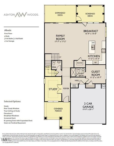 ROW 57 first floor plan