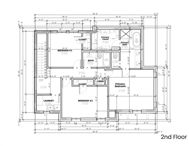 2nd Level - Floor Plan