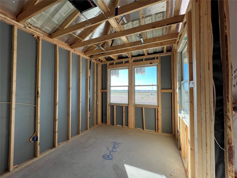 In-progress construction of a new home in Rolling Glen, Hutto, TX (Image 22). In-progress construction of a new home in Rolling Glen, Hutto, TX (Image 22).