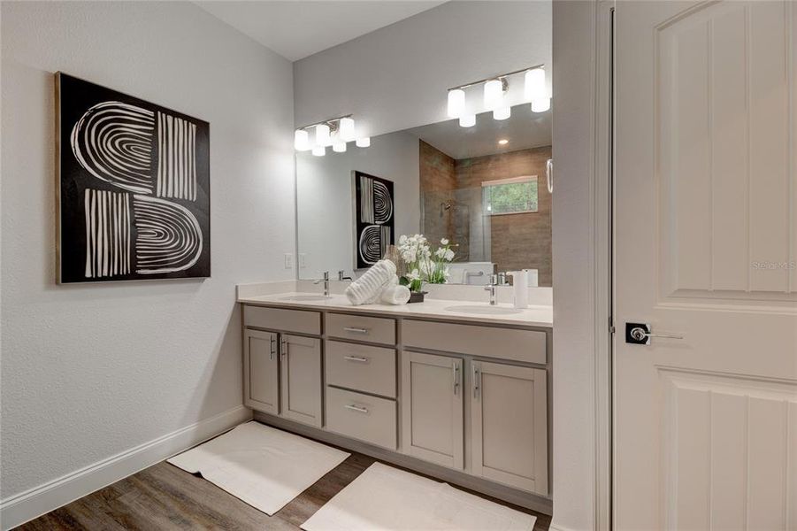 Furnished interior view inside a new home in , Palm Coast (Image 16). Furnished interior view inside a new home in , Palm Coast (Image 16).