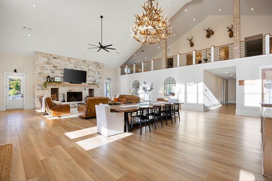 Furnished interior view inside a new home in , Rydal (Image 56).