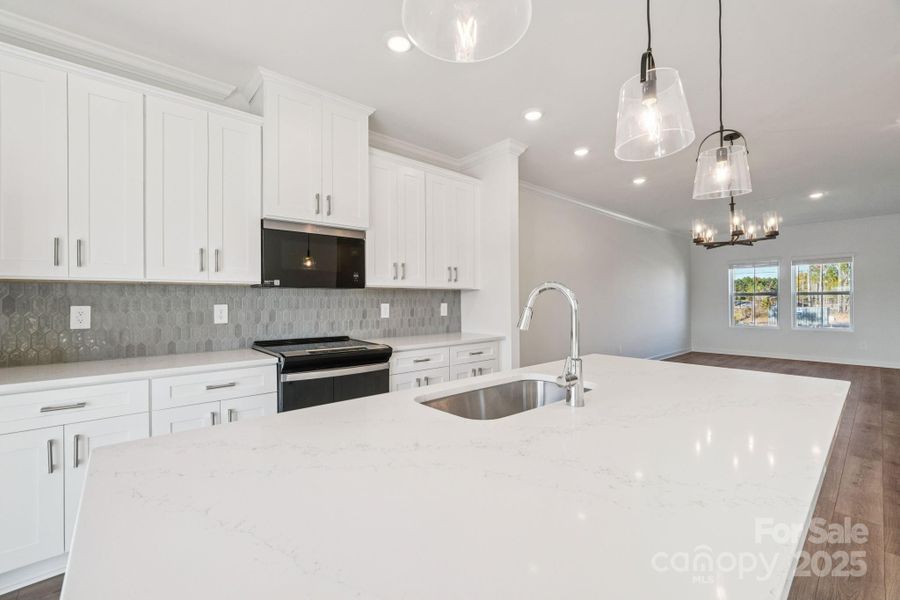 Furnished interior view inside a new home in Meadows at Wilson Farms - The Heights Series, Fort Mill (Image 5). Furnished interior view inside a new home in Meadows at Wilson Farms - The Heights Series, Fort Mill (Image 5).