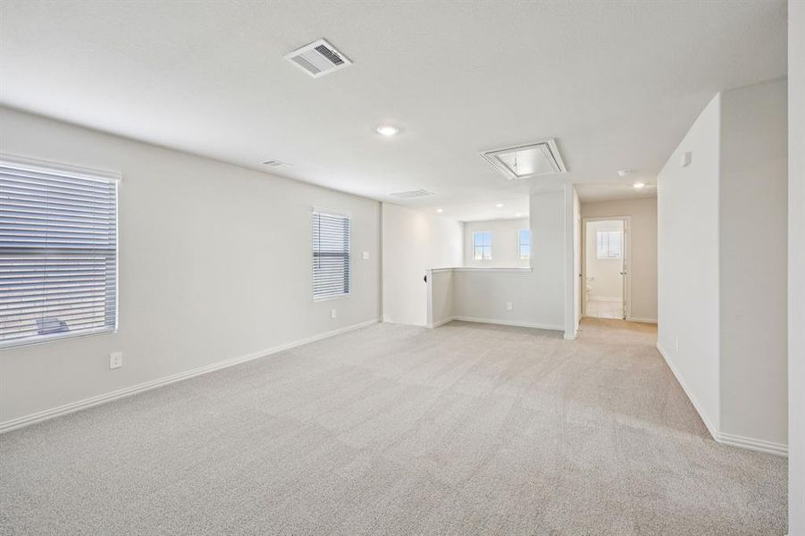 Spacious, unfurnished interior of a new home in Lakehaven - Spring Series, Farmersville (Image 18). Spacious, unfurnished interior of a new home in Lakehaven - Spring Series, Farmersville (Image 18).