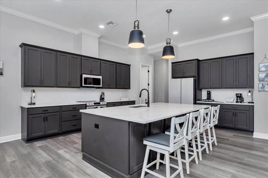 Furnished interior view inside a new home in , Williston (Image 33).
