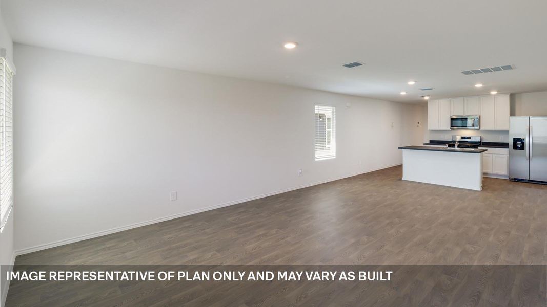 Spacious, unfurnished interior of a new home in Prairie Lakes, Buda (Image 12).