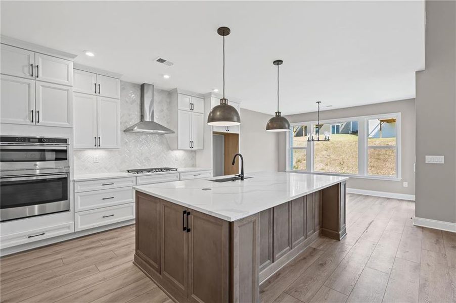 Furnished interior view inside a new home in Twin Lakes, Hoschton (Image 6).