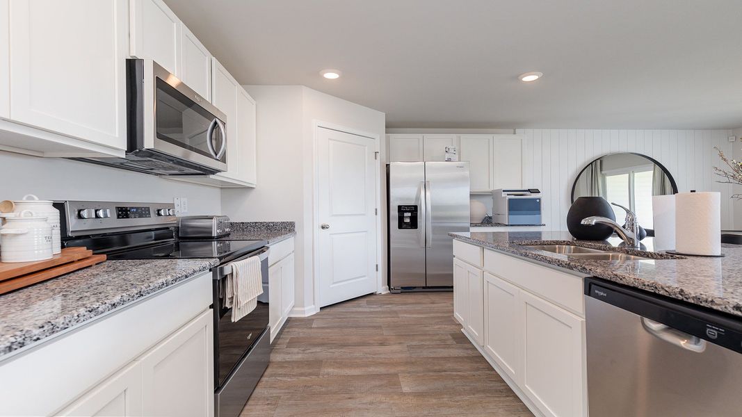 Furnished interior view inside a new home in The Meadows at Wildwood Village, Shallotte (Image 5).