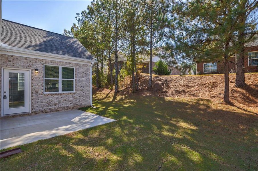 Exterior details and patio area of a home in , Social Circle (Image 26).