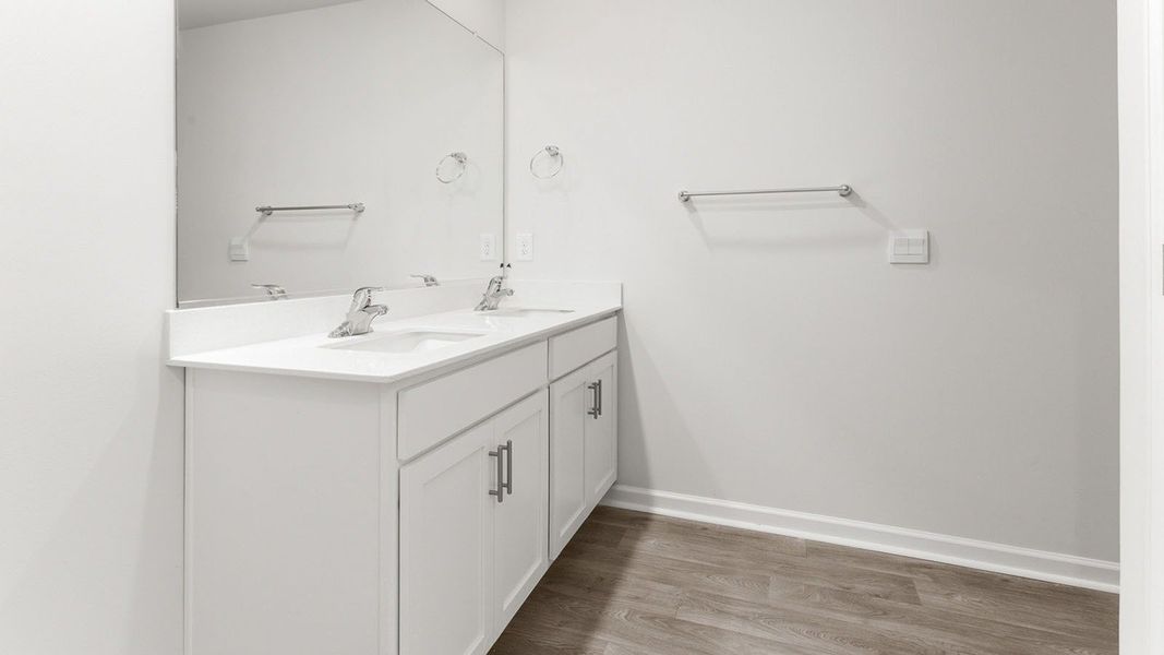 Furnished interior view inside a new home in Henley Ridge, Graham (Image 8).