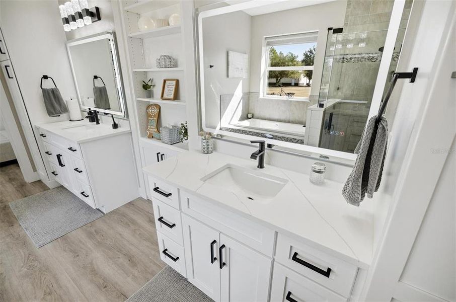 Furnished interior view inside a new home in , Palm Coast (Image 58).