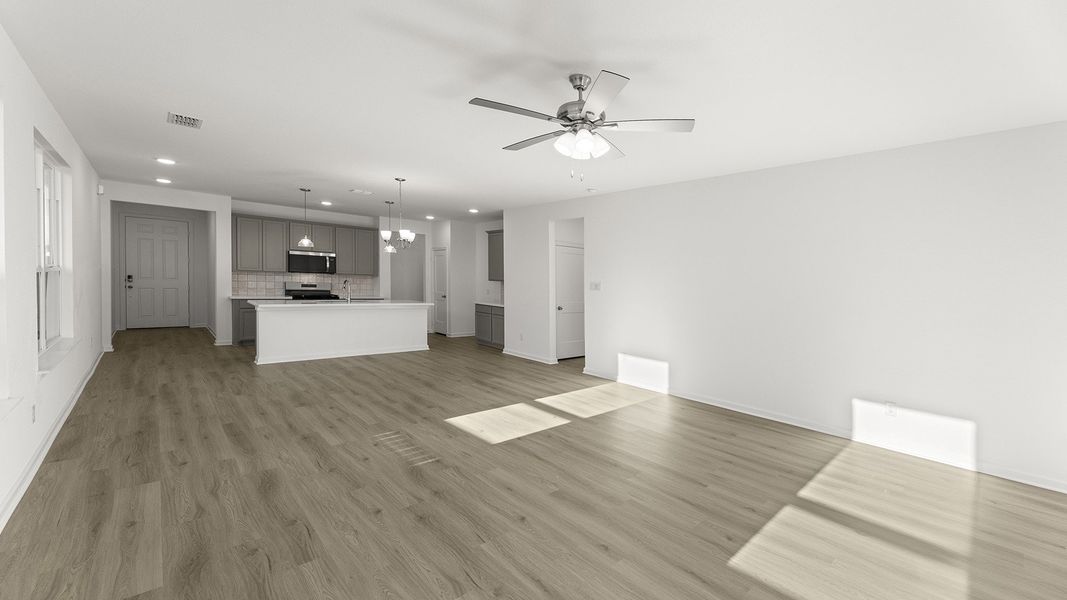 Spacious, unfurnished interior of a new home in Waterscape, Royse City (Image 18). Spacious, unfurnished interior of a new home in Waterscape, Royse City (Image 18).