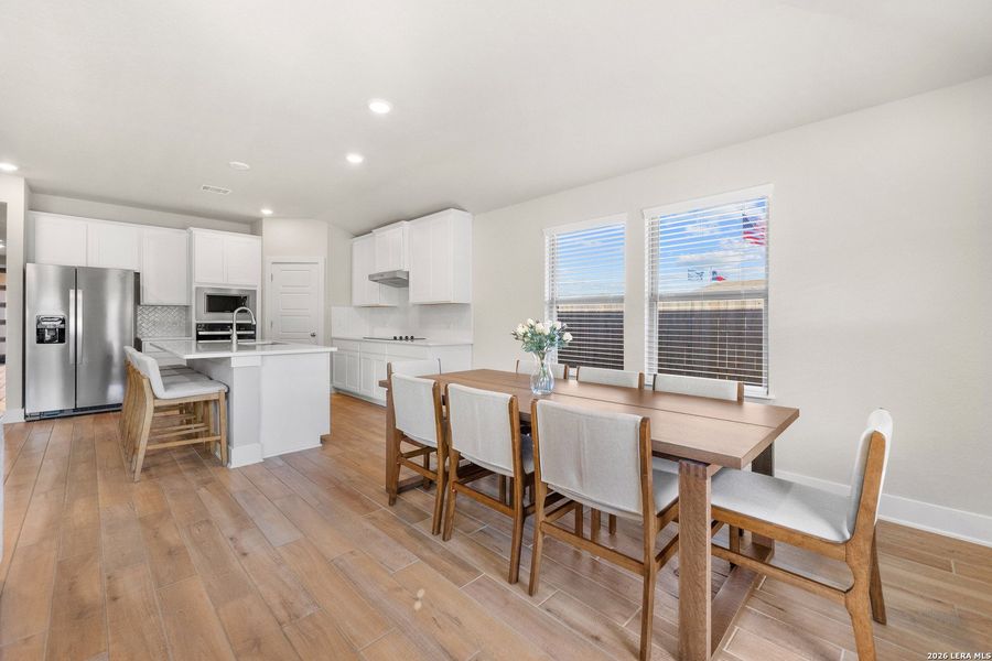 Furnished interior view inside a new home in Fox Falls, Boerne (Image 9). Furnished interior view inside a new home in Fox Falls, Boerne (Image 9).