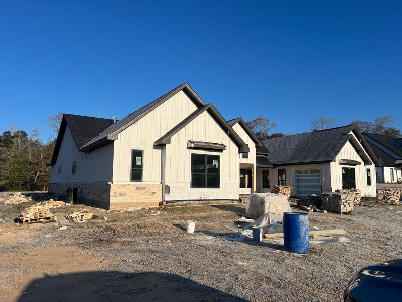 In-progress construction of a new home in , Willis, TX (Image 4).