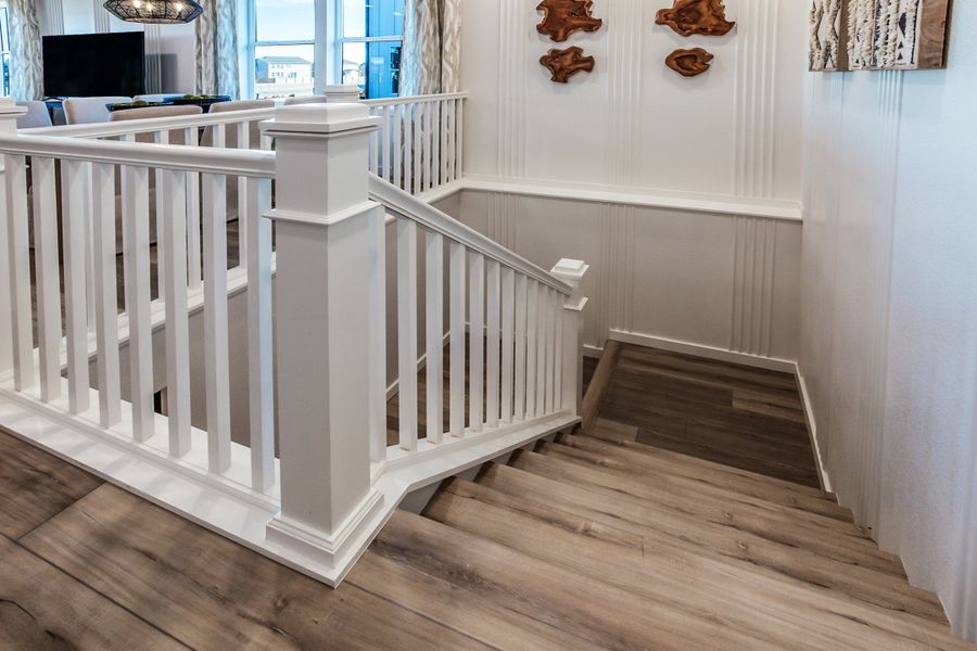 Representative unfurnished interior of a home built from the Christie by Hartford Homes in Trailside, Timnath (Image 25).