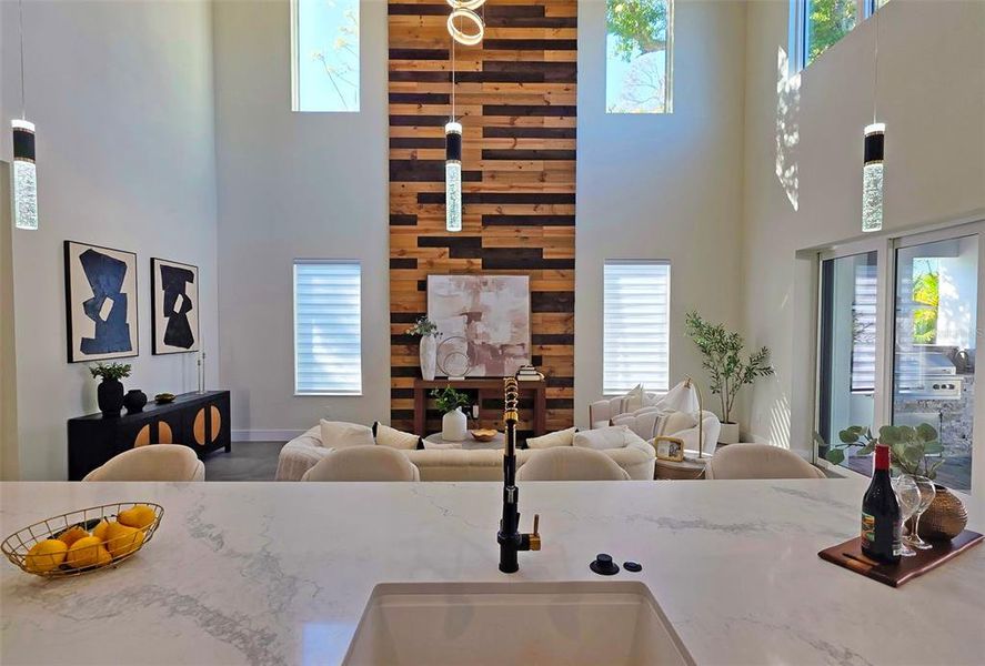 Furnished interior view inside a new home in , Sarasota (Image 16).