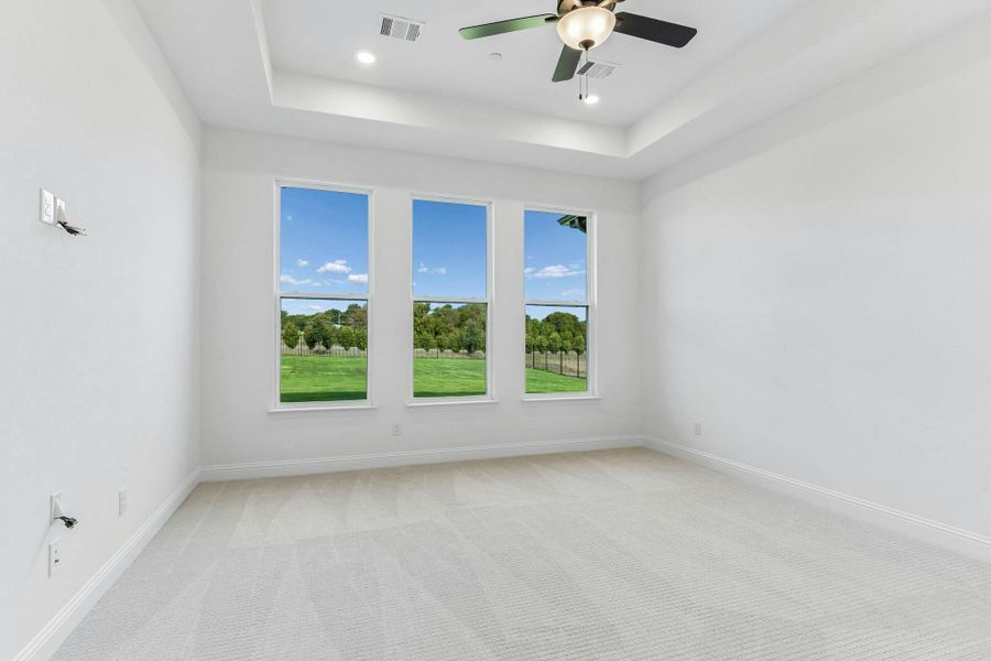 Representative unfurnished interior of a home built from the Hancock by Kindred Homes in Oak Creek Ranch, Waxahachie (Image 32).