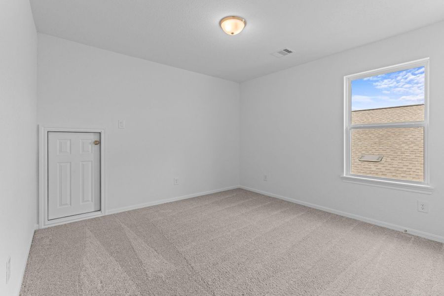 Your secondary bedroom features plush carpet, fresh paint, closet, and a large window that lets in plenty of natural lighting. Your secondary bedroom features plush carpet, fresh paint, closet, and a large window that lets in plenty of natural lighting.