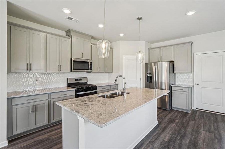Furnished interior view inside a new home in Artisan Walk, Fairburn (Image 5).