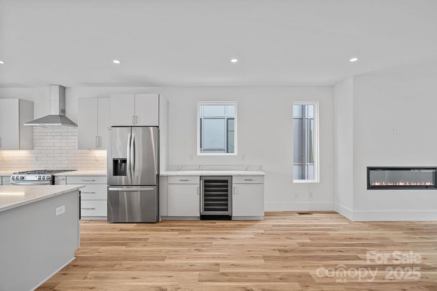 Furnished interior view inside a new home in , Charlotte (Image 6).