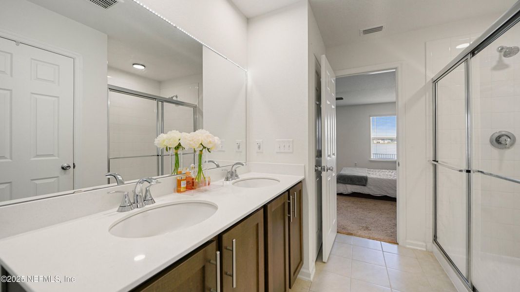 Furnished interior view inside a new home in , Jacksonville (Image 7). Furnished interior view inside a new home in , Jacksonville (Image 7).