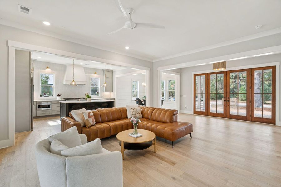 Furnished interior view inside a new home in , Mount Pleasant (Image 12).