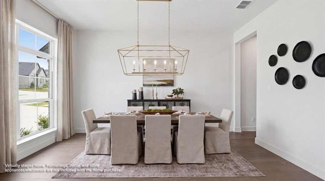 Furnished interior view inside a new home in Talon Hills, Fort Worth (Image 6).