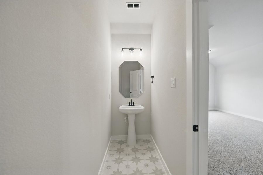 Representative furnished interior of a home built from the McKinley II by Cheldan Homes in Terra Vista Estates, Springtown (Image 15).