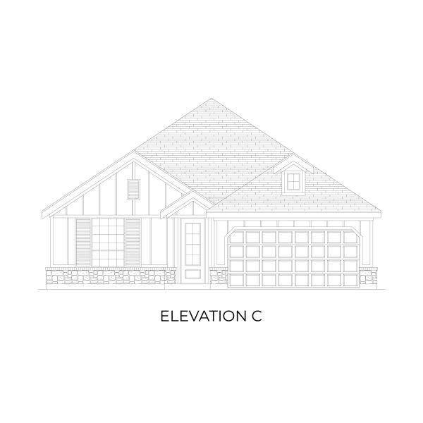Representative rendering of the exterior for the McKinley F by First Texas Homes (Image 5).