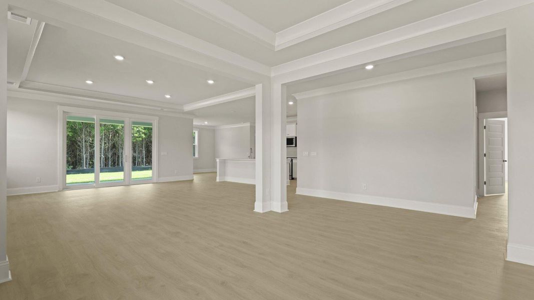 Spacious, unfurnished interior of a new home in Berkeley Bay, Ridgeville (Image 48).