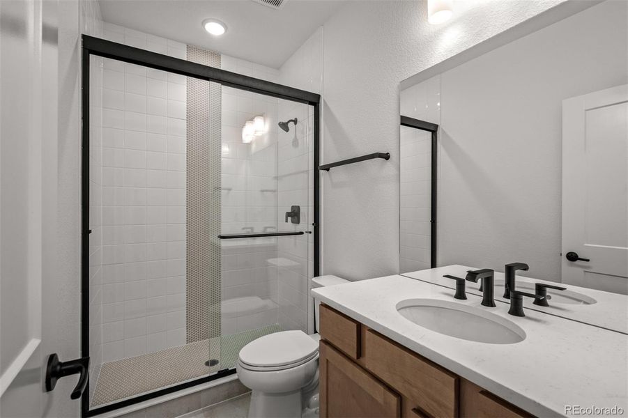 Furnished interior view inside a new home in Wolf Ranch - Enclave Collection, Colorado Springs (Image 14).