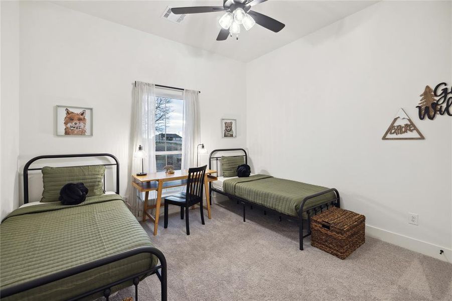 Furnished interior view inside a new home in Vintage Oaks, Weatherford (Image 23).