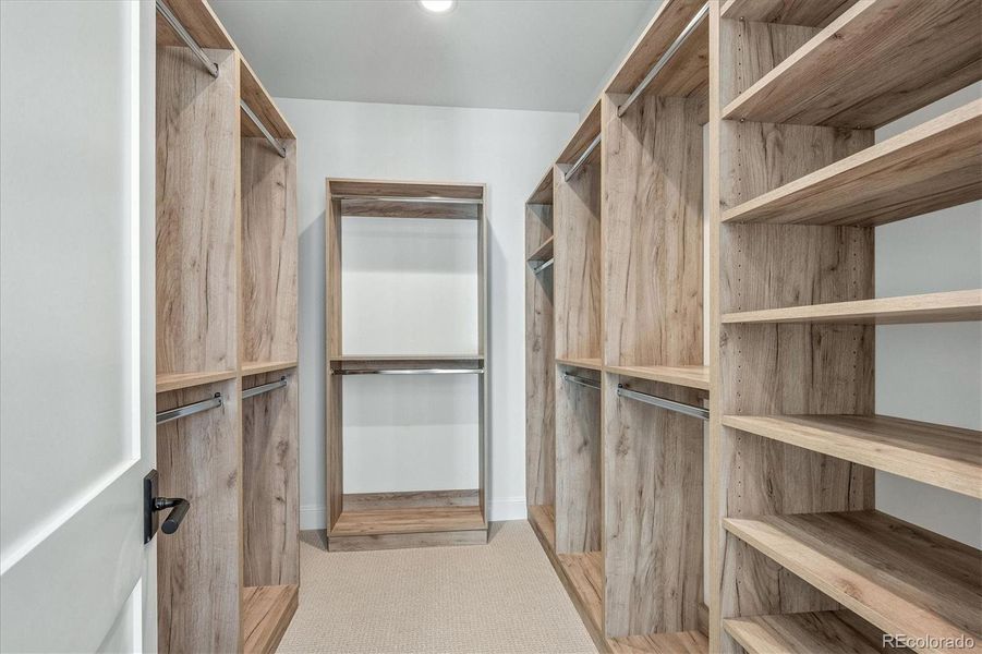 Primary Closet with Built-ins Primary Closet with Built-ins