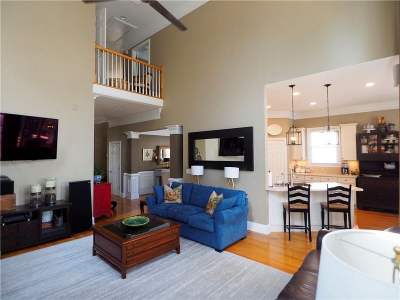 Furnished interior view inside a new home in , Brookhaven (Image 35).