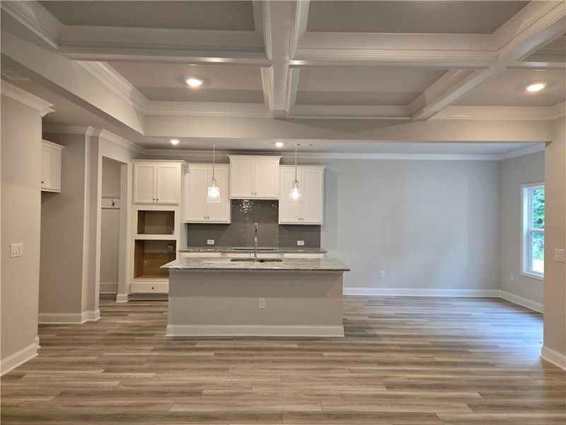 Furnished interior view inside a new home in Enclave at Logan Point, Loganville (Image 11).