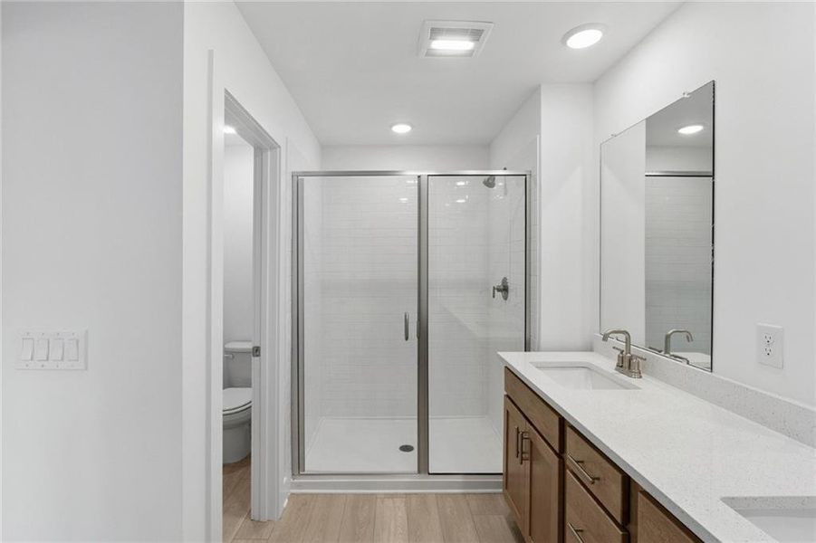Furnished interior view inside a new home in Grandview Terrace, Canton (Image 9).