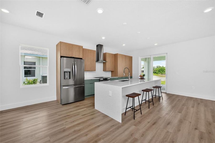 Furnished interior view inside a new home in , Rotonda West (Image 7).