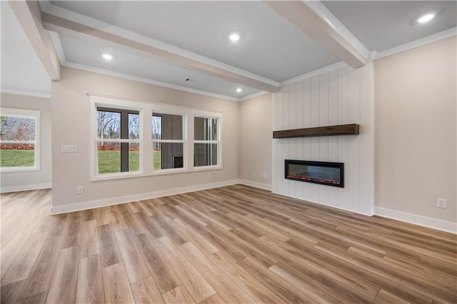 Spacious, unfurnished interior of a new home in Fowler Farms, Auburn (Image 24).