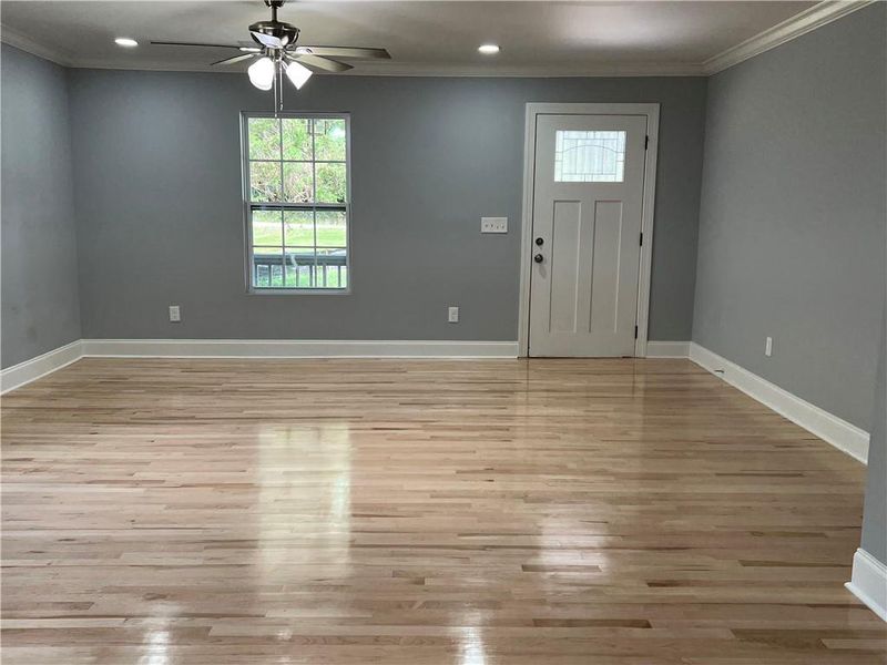 Spacious, unfurnished interior of a new home in , Hiram (Image 13).