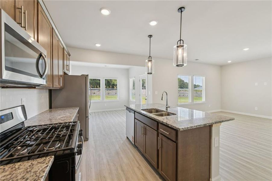 Furnished interior view inside a new home in Avalon - Reserve Series, Conyers (Image 13).
