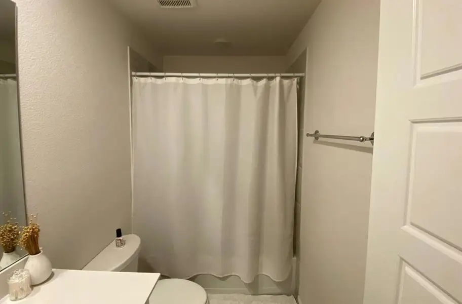 Bathroom with vanity and toilet Bathroom with vanity and toilet