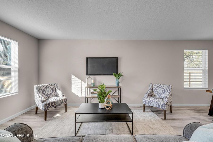 Furnished interior view inside a new home in , Jacksonville (Image 18).