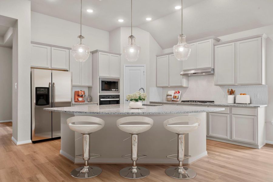 Furnished interior view inside a new home in Wildtree, Magnolia (Image 10).