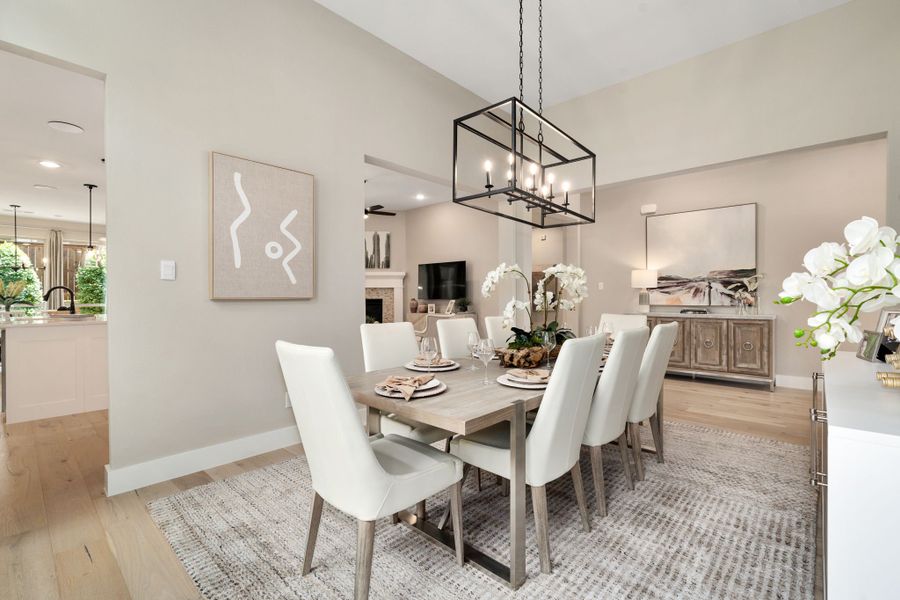 Plan 1685 Dining Area Representative Photo