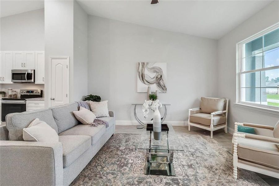 Furnished interior view inside a new home in , Kissimmee (Image 16).