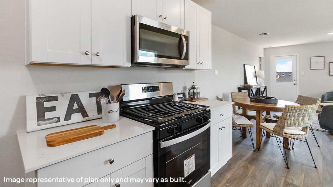 Furnished interior view inside a new home in The Villages at Schwertner Ranch, Jarrell (Image 4).