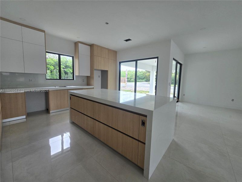 Furnished interior view inside a new home in , Miami (Image 11).