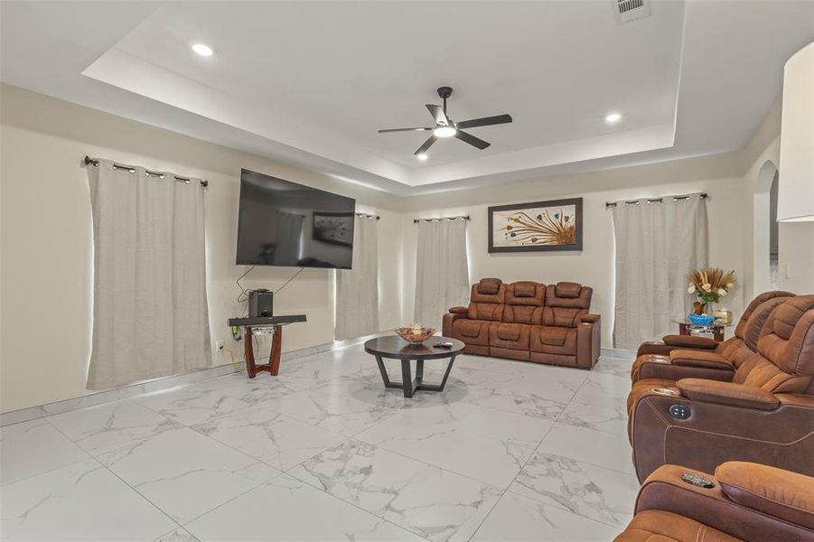 Furnished interior view inside a new home in , Balch Springs (Image 22).