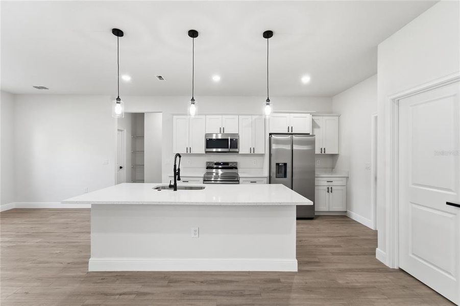 Furnished interior view inside a new home in , Ocala (Image 4). Furnished interior view inside a new home in , Ocala (Image 4).