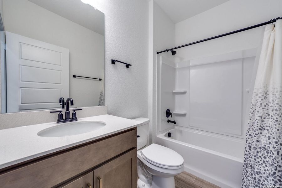 Furnished interior view inside a new home in Bison Ridge, San Antonio (Image 8).
